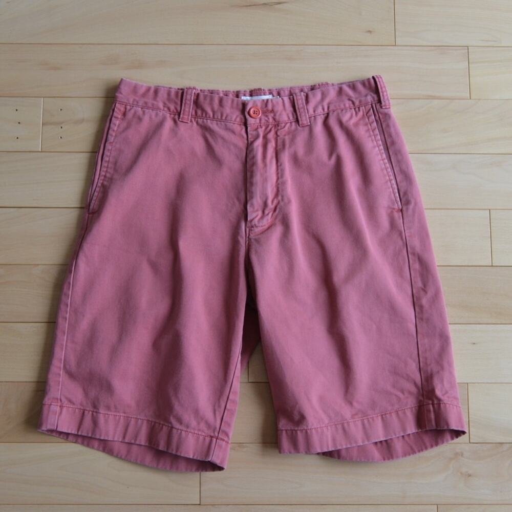 J Crew Khaki Chino Shorts Salmon Size 31